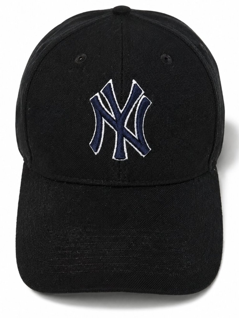 Vintage Nike Team New York Yankees 100% Wool Strapback Hat OSFA
